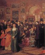 William Powell Frith, The Private View of the Royal Academy